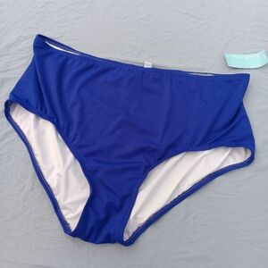 KIM ROGERS NWT High Waist Swim Bottom 22W